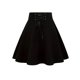 thumbnail image 3 of Minifalda gótica punk a cuadros para mujer - Cintura alta, plisada, corte en A, cordón decorativo, tallas S-XXL para cosplay y fiestas, 3 of 4