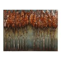 Empire Art Direct "Sunset Ground" Mixed Media Iron Hand Painted Dimensional Wall Art