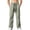 Army Green, variant on Szhihuiw Hiking Pants Men Lightweight Drawstring Elastic Waist Casual Trousers with Pockets Plus Size Fashion