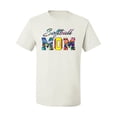thumbnail image 2 of Wild Bobby, Colorful Softball Mom, Mother's Day, Men Graphic T-Shirt, White, Large, 2 of 3