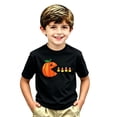 thumbnail image 3 of XAOFW Boys Girls Halloween Shirt Short Sleeve Crewneck Pumpkin Graphic Tees Toddler Kids Autumn Loose Fit T Shirts 8-9 Years, 3 of 3