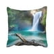 thumbnail image 1 of Funda de almohada ABPHQTO Cascada del bosque escondida en la Selva Tropical Amazon Srilanka River Bali Indonesia 40x40 cm, 1 of 1