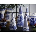 thumbnail image 3 of Spode Blue Italian Cone Shaped Topiary 8", 3 of 5