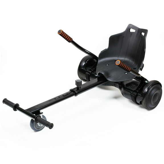 JOLEGE Hover Seat Accessories Attachment Kit Hover Go Kart Seat Black