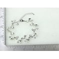 thumbnail image 4 of Faship Gorgeous Clear Rhinestone Crystal Floral Bracelet 6.5"-8.5", 4 of 4