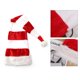 thumbnail image 4 of Wosthever Gorro largo de Papá Noel, gorros navideños, gorro a rayas de felpa, gorro de cola larga, adornos navideños, gorros de disfraces novedosos para Kits de decoración para fiestas Wosthever HA038147-00, 4 of 6