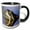 Black/White, variant on 3drose, Red-eared Slider Turtle, Rio Grande Valley, Texas - Us44 Rnu0219 - Rolf Nussbaumer, 11oz Mug