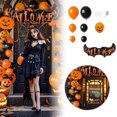 thumbnail image 1 of Halloween Balloon Arch Balloons Party Pumpkin Bat Themed Celebration, 1 of 6