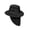 Black, variant on Summer Outdoor Travel Essentials Clothing Accessories Bucket Hats for Men Mountaineering Fishing Camouflage Hood Rope Outdoor Shade Foldable Casual Bucket Hat