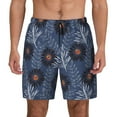 thumbnail image 3 of Uemuo Sunflowers Pattern Mens Swim Trunks Quick Dry Board Shorts with Mesh Lining, Stretch Beach Shorts Quick Dry No-Chafing Board Shorts-X-Large, 3 of 9