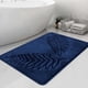 thumbnail image 5 of Alfombras Baño Espuma Viscoelástica, Alfombra de Baño de Hoja, Antideslizante, Fuerte, Absorbente de Agua, Alfombra de Baño de Microfibra, Alfombras de Baño Absorbentes de Agua e, 5 of 5