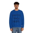 thumbnail image 5 of Coffee yoga naps sweatshirt, Unisex Heavy Blend™ Crewneck Sweatshirt, 5 of 7
