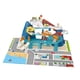 thumbnail image 1 of Pista de carreras, coche de juguete, rampa para coche, pista, ranura, vehículo, juego de carreras, juego Montessori para niños, juguetes recreativos, azul, 1 of 9