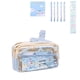 thumbnail image 1 of Transparent Large Capacity Pencil Case For Girls, Children, And Elementary School Students, 1 of 2