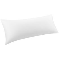 Unique Bargains Cotton Body Pillowcase Breathable Envelope White 20"x48"