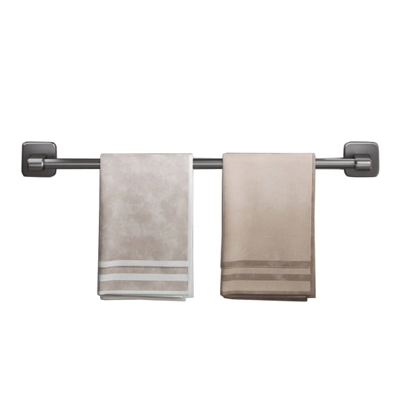 Wall Mounted Towel Rack Hanger Bathroom Towel Holder Rod No Drilling Towel Hanger Bathroom Accessories