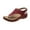 Red, variant on Clearance VerPetridure Women's Sandals Summer Casual Flip-Flops Wedge Heel Sandals Casual Flip Flops Women's Sandals Summer Casual Shoes
