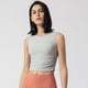 thumbnail image 4 of Chaleco deportivo para mujer, chaleco deportivo de yoga, chaleco de fitness para mujer con cintura lateral doblada y plegable para el ombligo, 4 of 6