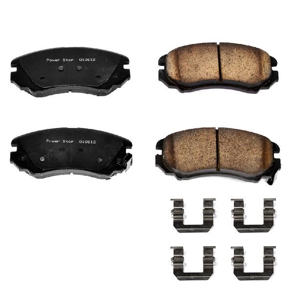 OE Replacement for 20102013 Kia Soul Front Disc Brake Pad and Hardware