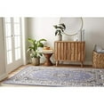 thumbnail image 3 of Home Dynamix Premium Sakarya Traditional Medallion Area Rug, Country Blue/Brown, 21"x35", 3 of 7