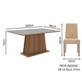 thumbnail image 3 of Juego de Comedor Madesa Britney MGI con Mesa y 6 Sillas, 3 of 10
