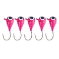 thumbnail image 2 of Ice Fishing Lures, Bright Color 4MM Sturdy Ice Fishing Jigs Kit  For Freshwater, 2 of 8
