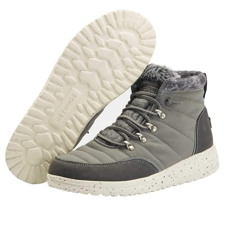 Hey Dude Women's Brandy Grey Size Womens Shoes Womens Lace