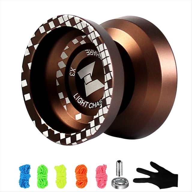 Yoyo Unresponsive Pro X3 para Jugadores Avanzados, Yoyo Responsivo para Principiantes, Yoyo de Aluminio para Niños