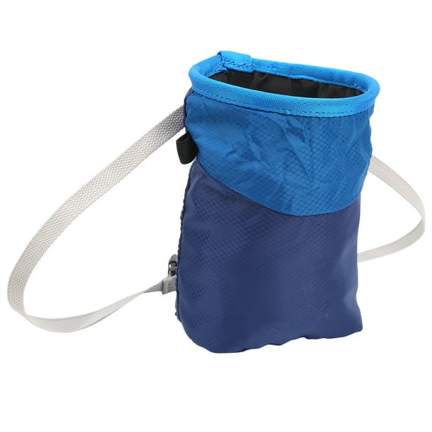 Sac à Magnésie D'escalade – 18x10 Cm, Tissu Oxford, Poche Zippée, Ceinture Réglable – Porte-craie Pour Bloc, Salle, Sport