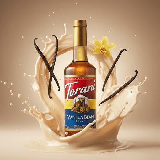 Torani Vanilla Bean Syrup cs 12/750 ml