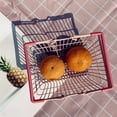 thumbnail image 2 of Panier à Main de Table Mini Panier de Rangement Panier de Rangement de Table en Fer Robuste Stable Sain Peinture à l'Huile Beau Panier de Rangement Portable pour Chambre 18x13 5x9cm, 2 of 8