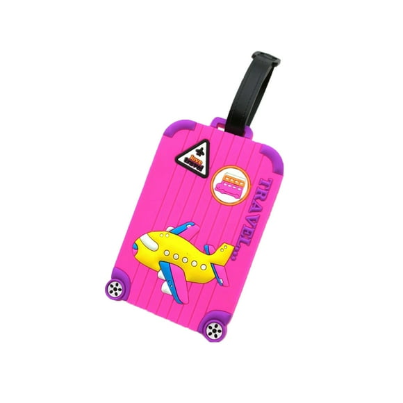 PVC Soft Rubber Luggage Hanging Tag Luggage Hanging Tag Boarding Card Sleeve