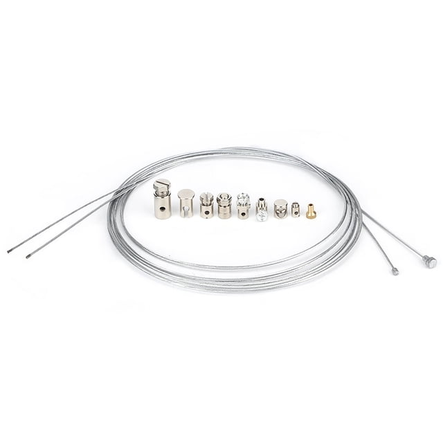 Kit de reparación de cable de embrague, acelerador y freno universal con boquillas. Piezas universales.