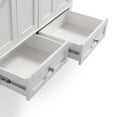 thumbnail image 2 of Simpli Home Chelsea 42" Bath Vanity with White Quartz Marble Top, 2 of 6