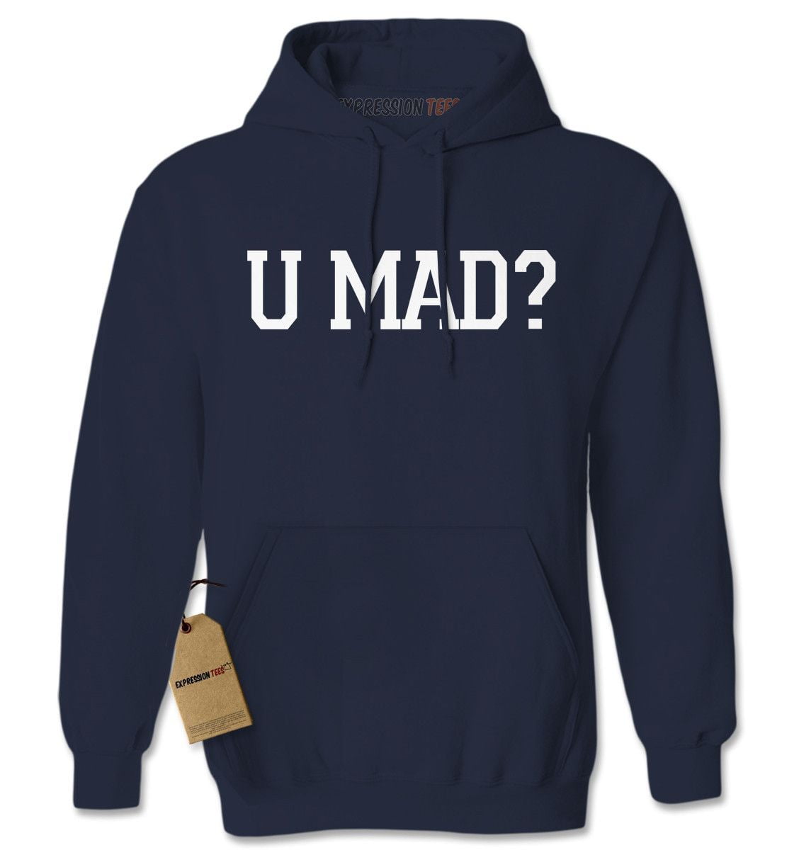 mad blue hoodie