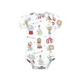 thumbnail image 6 of Hudson Baby Short Sleeve Bodysuits, 5-Pack, Newborn- 24 Months, 6 of 7