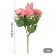 thumbnail image 3 of Clearance Sale!1pcs Artificial Flowers Vintage Silk Rose Bouquet Vintage Bride Holding Fake Flowers Home Wedding Decoration Accessories, 3 of 7