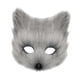 thumbnail image 4 of Máscara de peluche Salvador para hombres y mujeres Gris oscuro, 4 of 10