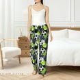 thumbnail image 4 of Balery Football Pantalones de pijama para mujer, pijamas ultraligeros, pantalones de estar por casa-3X-Large, 4 of 6