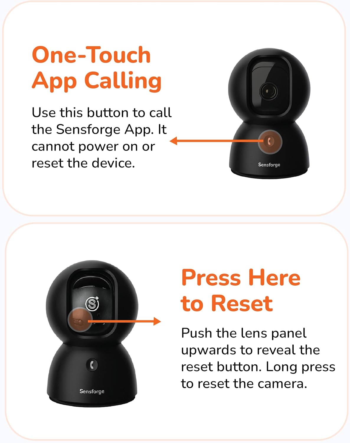 SensForge 2.5K Indoor Pan-Tilt Security Camera with AI Detection photo 8