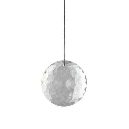 

Nitouy Colorful Crystal Prism Ball Pendulum Pendant Hanging for Courtyard Garden Window