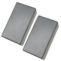 2 Pieces Black Lightweight Sealing Closed Guitar Humbucker Pickup Covers for