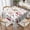 Christmas Tree, variant on Christmas Tablecloth Square 60x60 Inch,Colorful Christmas Tree Decor Table Cloth,Stain Resistance Polyester Geometric Winter Indoor Outdoor Table Covers for Kitchen Dining Parties Picnic