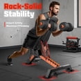 thumbnail image 6 of UPGO Heavy-duty 9 Positions Adjustable Weight Bench Workout Bench with Extended Rear Support for Home Gym Full Body Strength Training,support up to 1300lbs, 6 of 8
