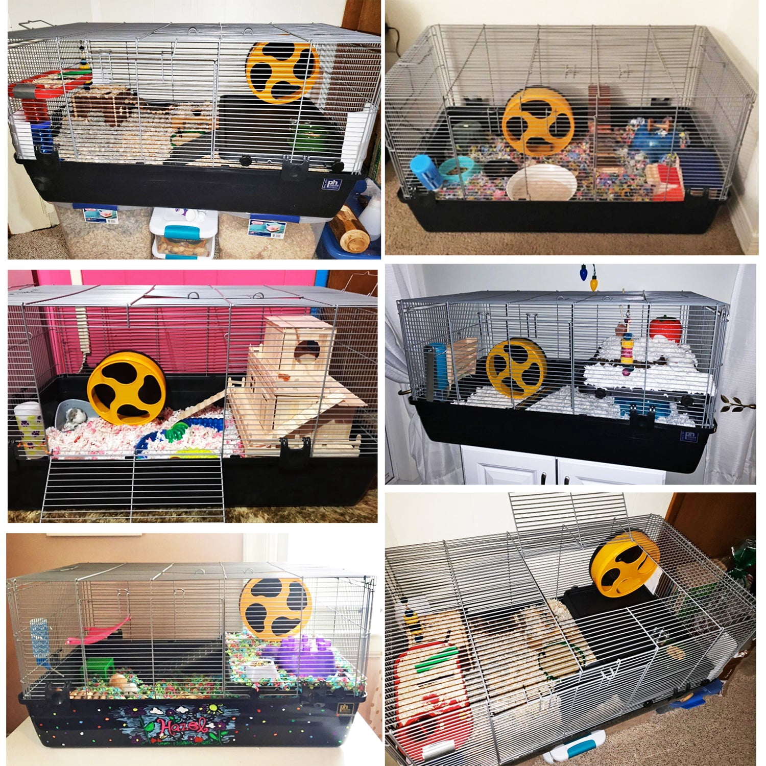 Zanzibar Cage - Durable Spacious Pet Habitat - Hedgehogs, Guinea Pigs, Small Rabbits, Syrian Hamsters, Degus, Tortoises, Lizards and Other Small Pets