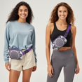 thumbnail image 2 of Geometric Mandala Belt Bag - Folk Style Pattern Adjustable Fanny Pack for Sports Enthusiasts, 2 of 4