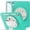 Mint, variant on ELEHOLD Case for iPad Air (M2) 11 inch (2024) / iPad Air 4 & 5 10.9 Inch (2020/2022) / iPad Pro 11 2022, Military Grade Shockproof Silicone Protector with Pencil Holder Rotating Stand,Orange