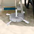 thumbnail image 1 of Base de Parasol Pliable pour Patio Extérieur, Support de Poids pour Parasol de Terrasse, Partie de Camping Noire, 1 of 7
