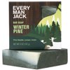 Every Man Jack Wintry Pine Polar Plunge Bar Soap - 5 oz