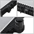 thumbnail image 4 of Nuvision for 08-15 Kenworth W900 T660 T880 OE Style 2-Row Aluminum Core Downflow Radiator, 4 of 7
